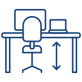 Icon Arbeitsplatz